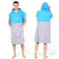 Microfiber Cotton Cotton Beach Surf Poncho Menukar Tuala